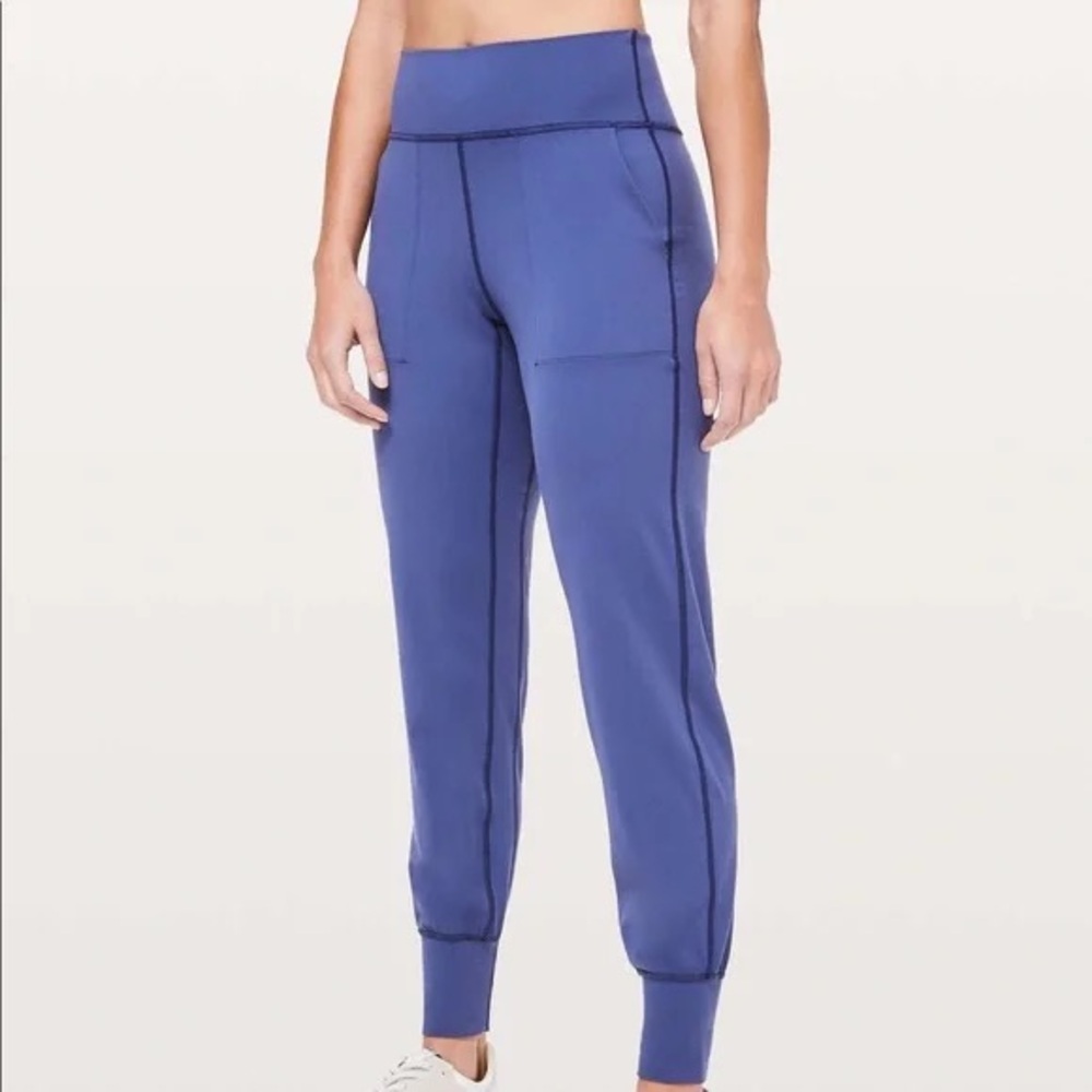 Lululemon blue align joggers size 4
